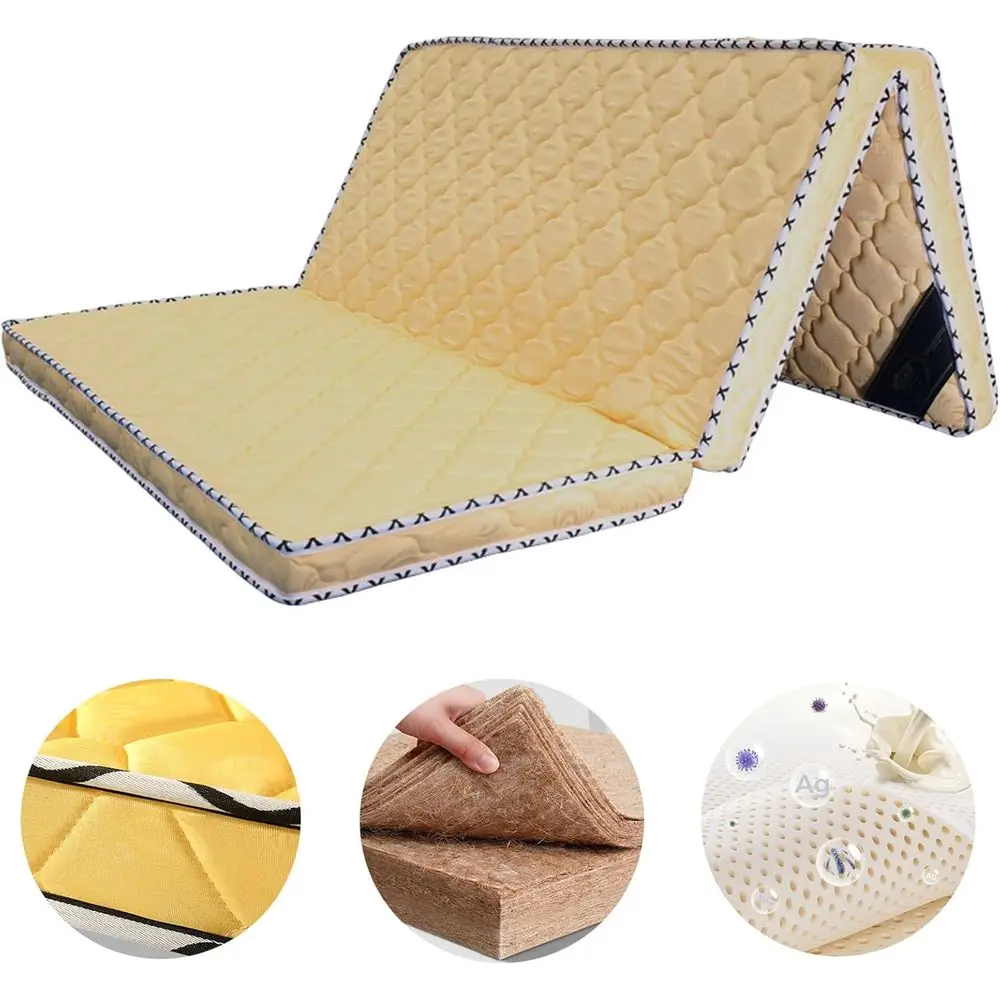 Mattress Pad Topper - وسادة مرتبة من ألياف جوز الهند،
