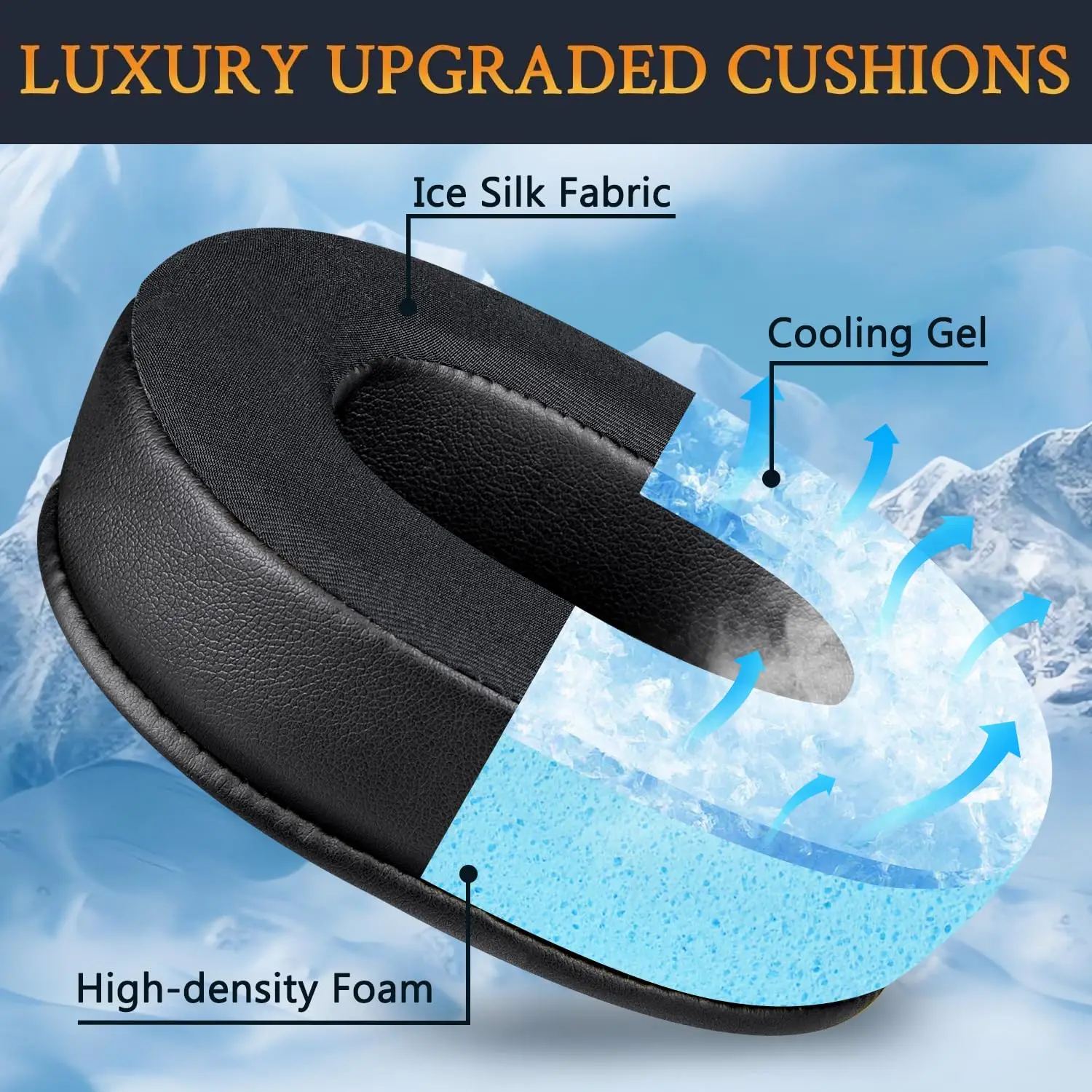 جل التبريد استبدال بطانة للأذن - مراجعة Cooling Pillow Gel وسعره