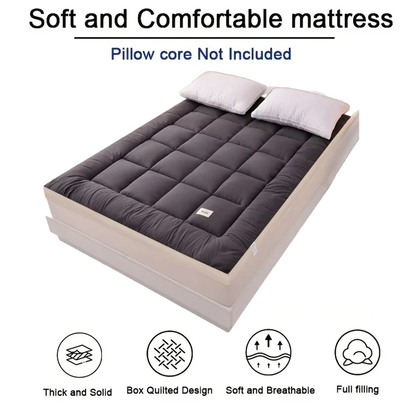 رشاقته رقيق فراش التوأم كامل ا - مراجعة Mattress Pad Topper وسعره