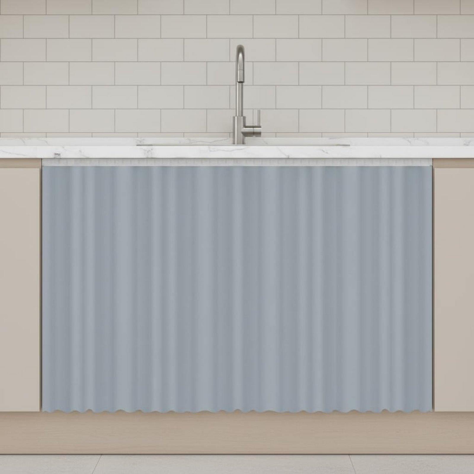 ستارة خزانة لاصقة بتصميم أحادي - مراجعة Home Textiles Design وسعره