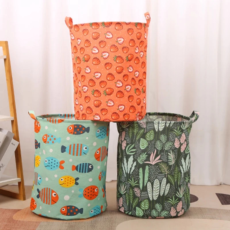 القطن الكتان طباعة سلة الغسيل  - مراجعة Linum Home Textiles وسعره