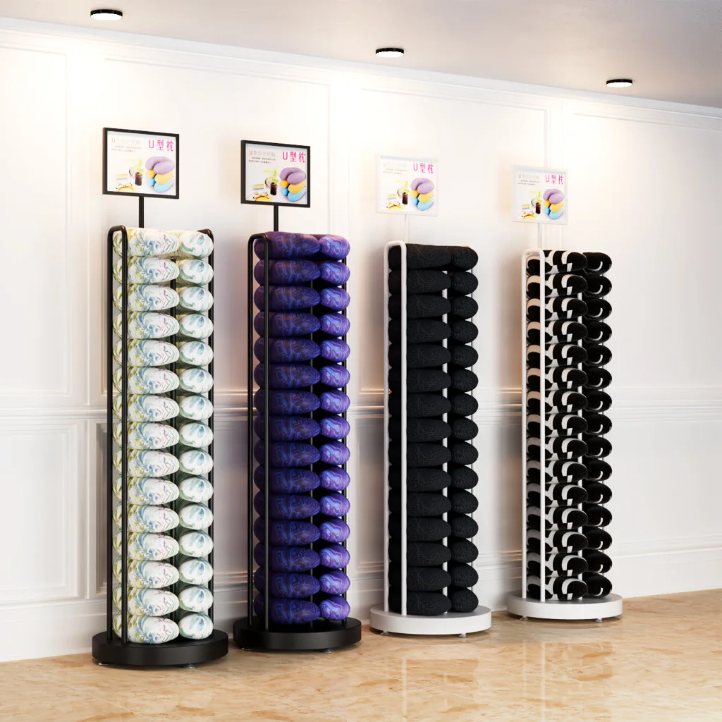 رف عرض على شكل حرف U للوسائد،  - مراجعة Home Textiles Exhibition وسعره