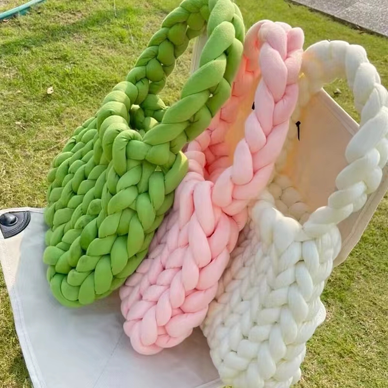 500 جرام سوبر المخملية مكتنزة  - مراجعة Throw Blanket Chunky Knit وسعره