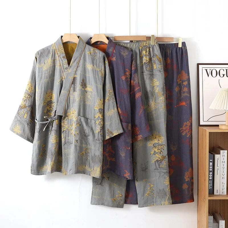 أرواب كيمونو رجالية للربيع وال - مراجعة Linum Home Textiles وسعره