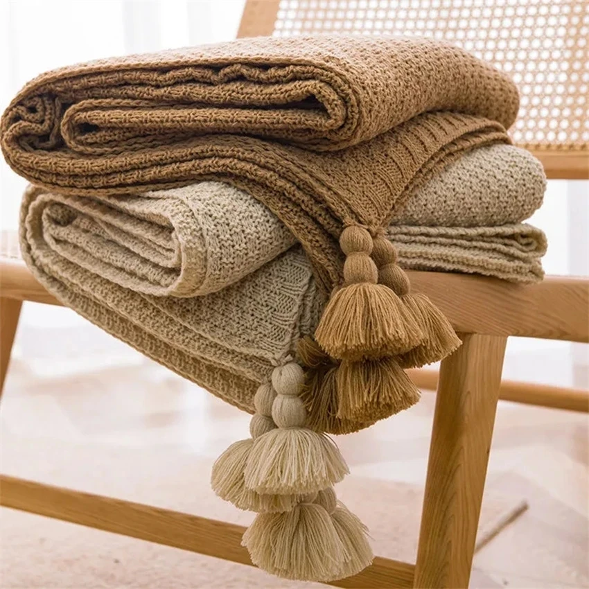 الشمال البطانيات ل أريكة تتحول - مراجعة Throw Blanket Chunky Knit وسعره
