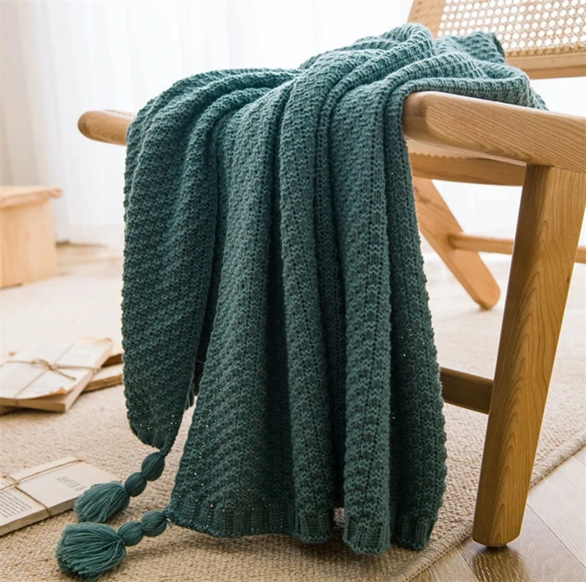الشمال البطانيات ل أريكة تتحول - مراجعة Throw Blanket Chunky Knit وسعره