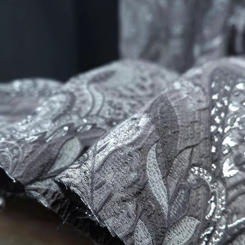 ستائر جاكار لامعة بنمط القصر ا - مراجعة Home Textiles Design وسعره