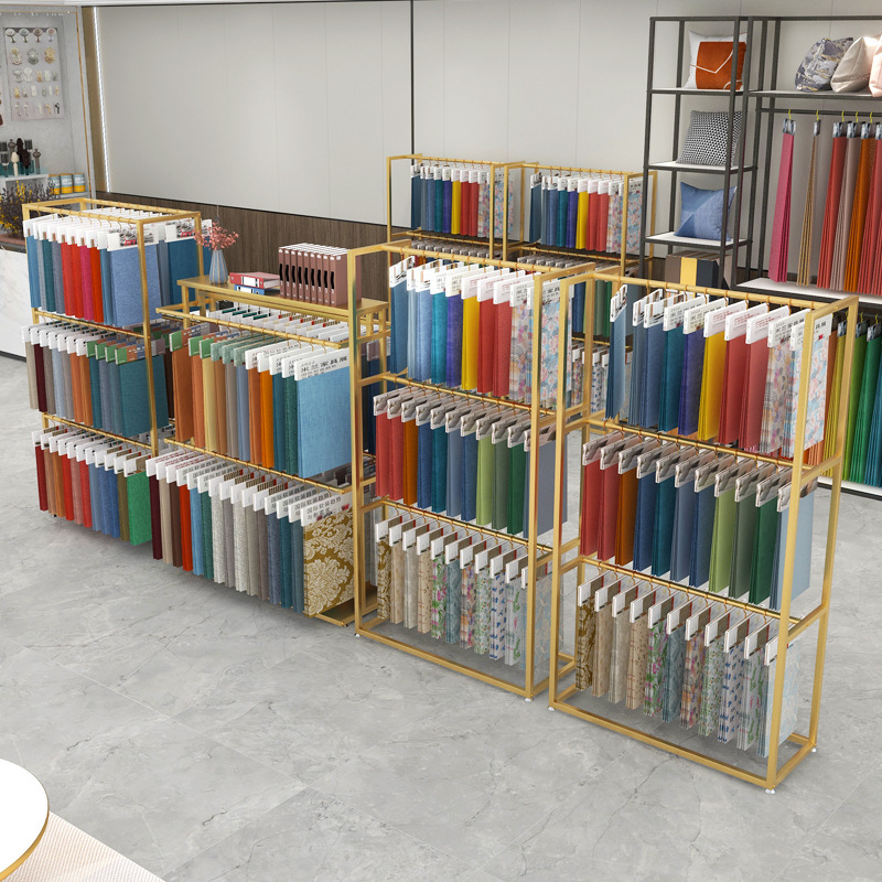 حامل عرض عينات الأقمشة، رف عرض - مراجعة Home Textiles Exhibition وسعره
