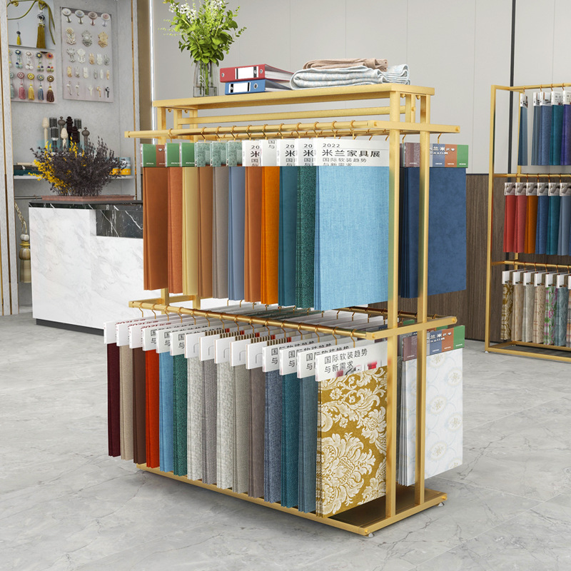 حامل عرض عينات الأقمشة، رف عرض - مراجعة Home Textiles Exhibition وسعره
