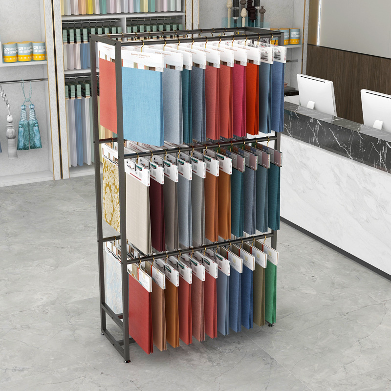 حامل عرض عينات الأقمشة، رف عرض - مراجعة Home Textiles Exhibition وسعره
