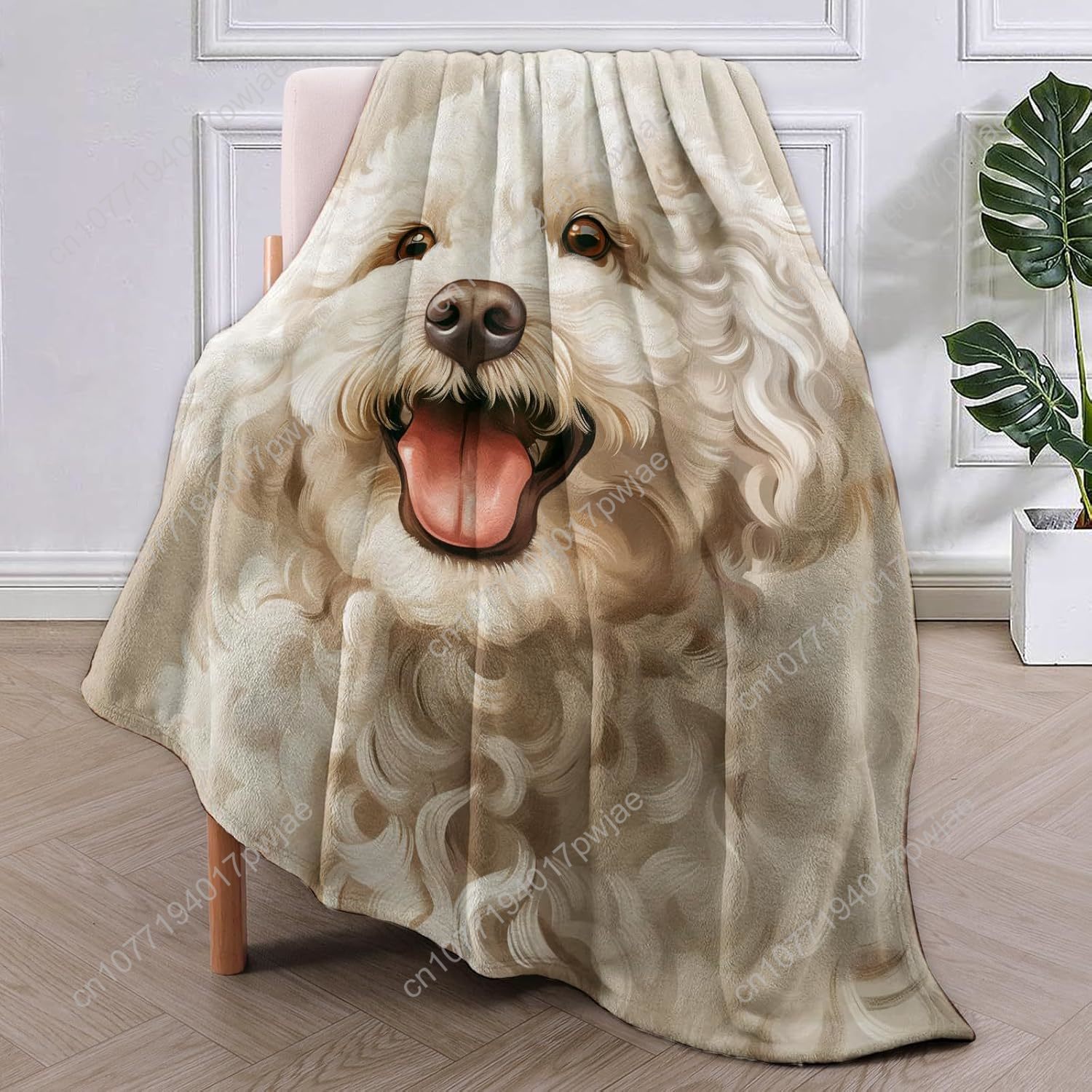 بطانية بورتريه بودل بهيجة تصمي - مراجعة Home Textiles Design وسعره